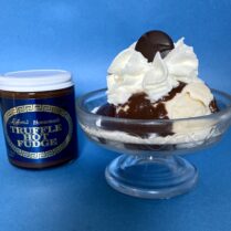 Ice Cream with Hot Fudge & whipped cream