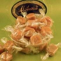 Dish of hand made Butter Caramels