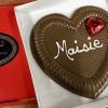 Personalized Chocolate Valentine Heart