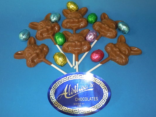 premium easter chocolate unny pops