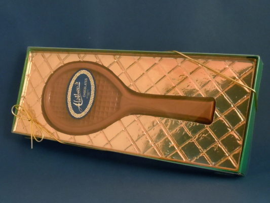 Chocolate Tennis Racket in gift box