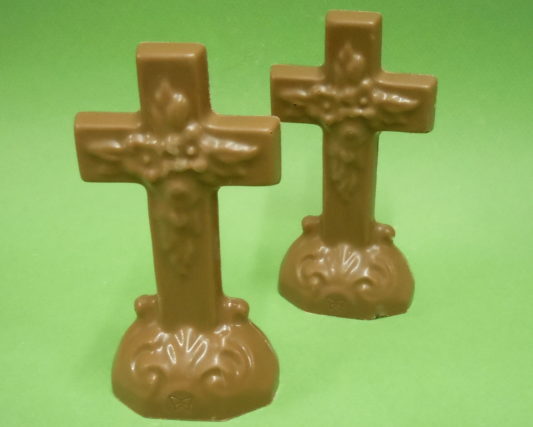 Standing Chocolate Crosses