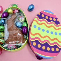 Mini Easter Basket in an egg shaped box