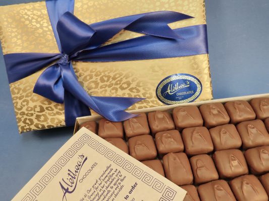 Beautiful gift box of artisan Sponge Candy