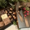Handsome book box filled with Artisan Chocolates and Nuts