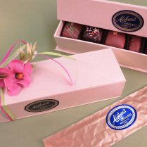 Elite gift of Artisan Truffles in a Spring decorated case