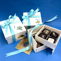 petite Summer themed gift boxes of Artisan Truffles
