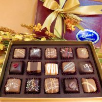 Artisan Truffles in a Fall box.