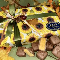 Fall decorated gift box of Artisan Sponge Candy
