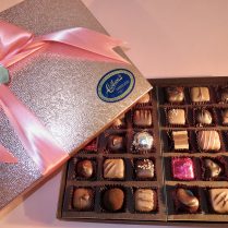 Exquisite Valentine gift box of artisan chocolates