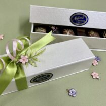 spring decorated gift box of Artisan Truffles