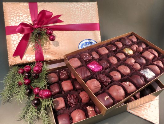 Beautiful 2 # box of Holiday Chocolates