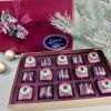 Holiday Gift box of French Mints and Mint Julep artisan truffles