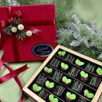 Beautifully decorated Holiday Mint Collection