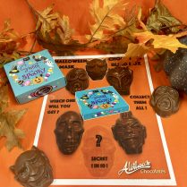 Halloween Mask blind box of collectable chocolate masks